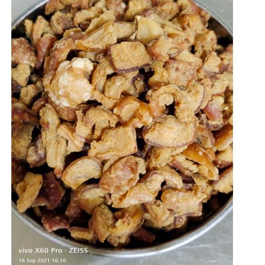 

[KODE JQKWU] kerupuk kulit babi/cu jiu ca jiu nong/kerupuk kulit samcen/kerupuk kulit babi siap goreng 300.grm