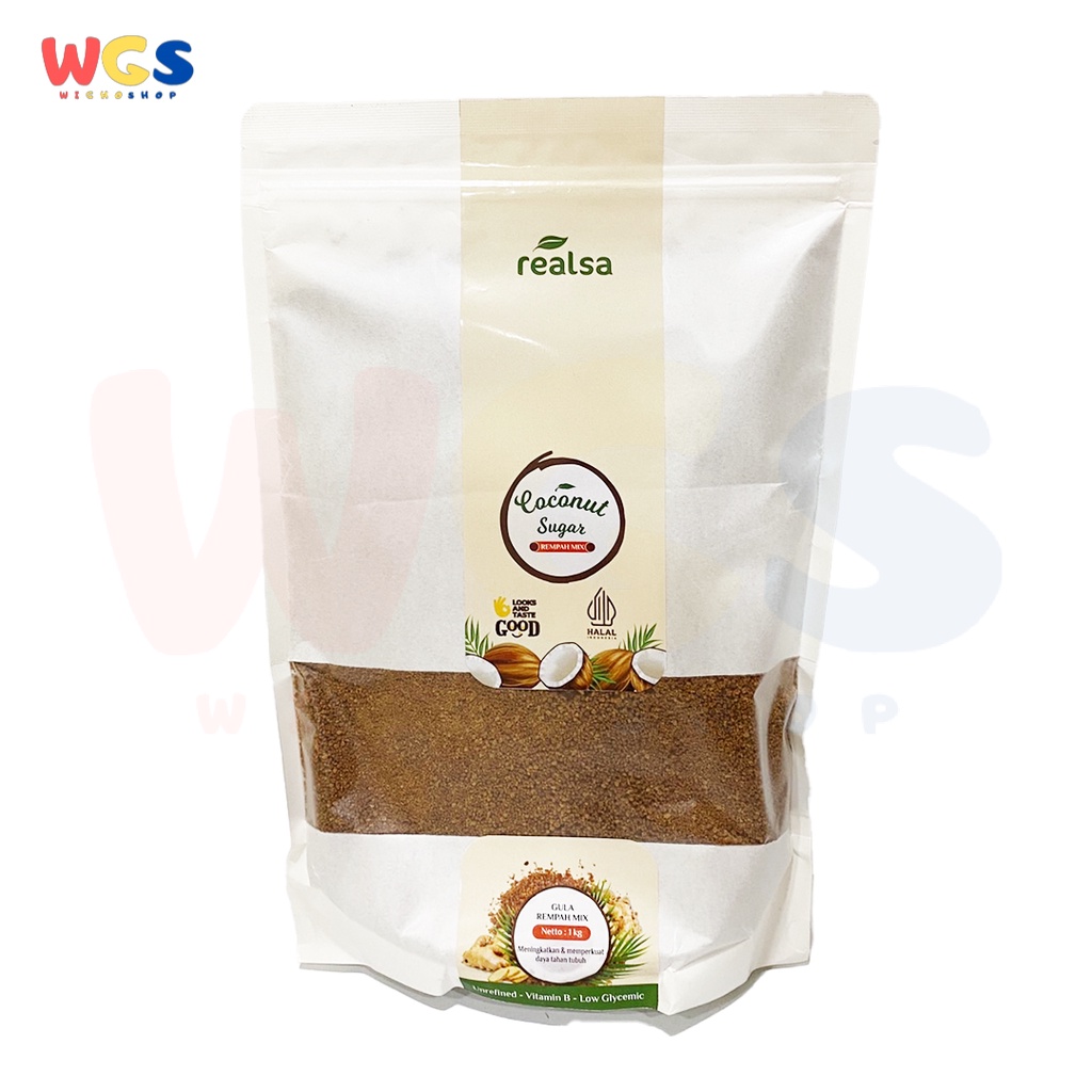 

Realsa Coconut Sugar Kunyit Madu 1kg – Gula Kelapa Sehat dengan Kunyit dan Madu Alami