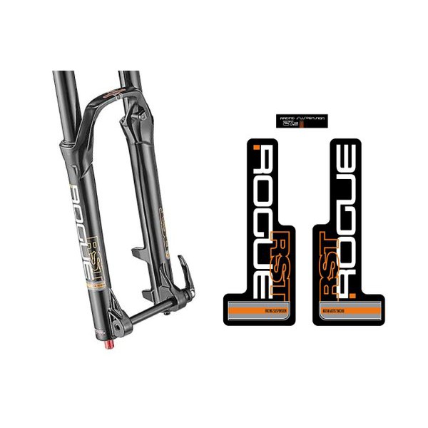 [ COD & FREE ONGKIR ] Decal STiker Fork RST Rogue