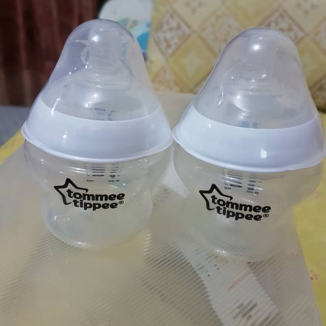 Botol susu Tommee tippee close to nature 0+ m, 150 ml isi 2 preloved SOLD OUT