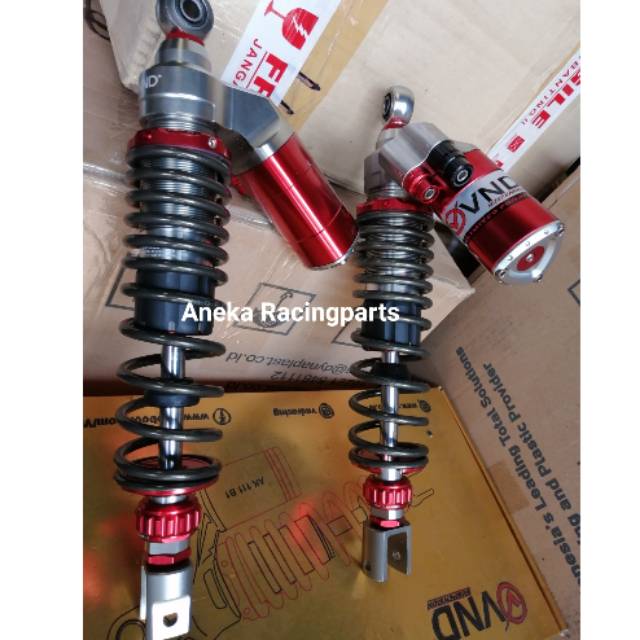 Shockbreaker xmax pcx adv vnd racing Ak9966 348mm / shock breaker pcx xmax adv / shock pcx xmax