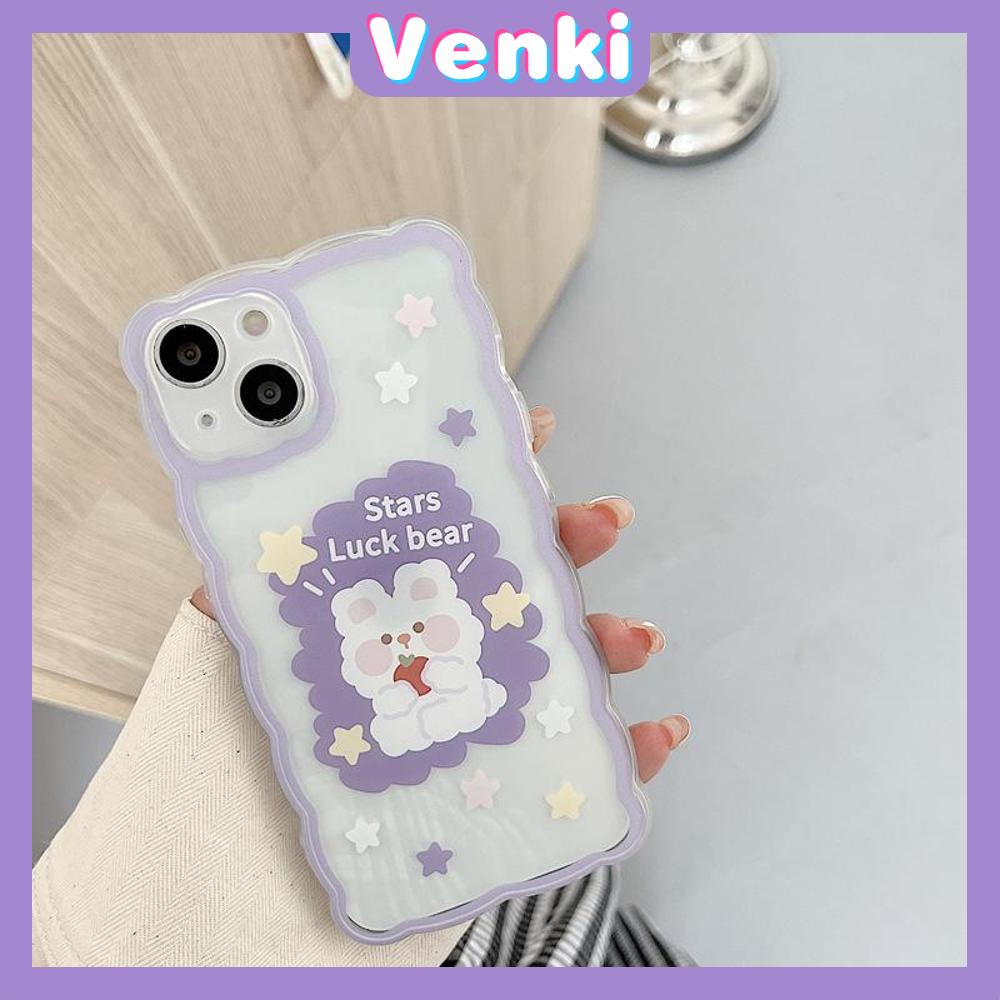 iPhone Case Silicone Soft Case Clear Case Airbag Shockproof Camera Cover Protection Cartoon Cute Rabbit Compatible For iPhone 11 iPhone 13 Pro Max iPhone 12 Pro Max iPhone 7 Plus