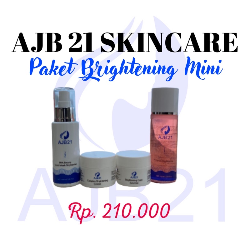 PAKET BRIGHTENING EXCLUSIVE AJB 21 SKINCARE (BPOM)