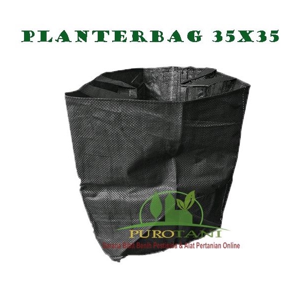 Pot Tanaman Planterbag Ukuran 35x35cm Planter Bag 35 Liter Polybag 35CM