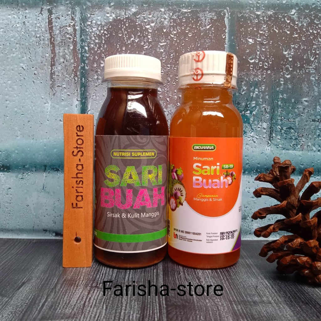 Biojanna Sari Buah Prebiotik C19 Sirsak dan Kulit Manggis