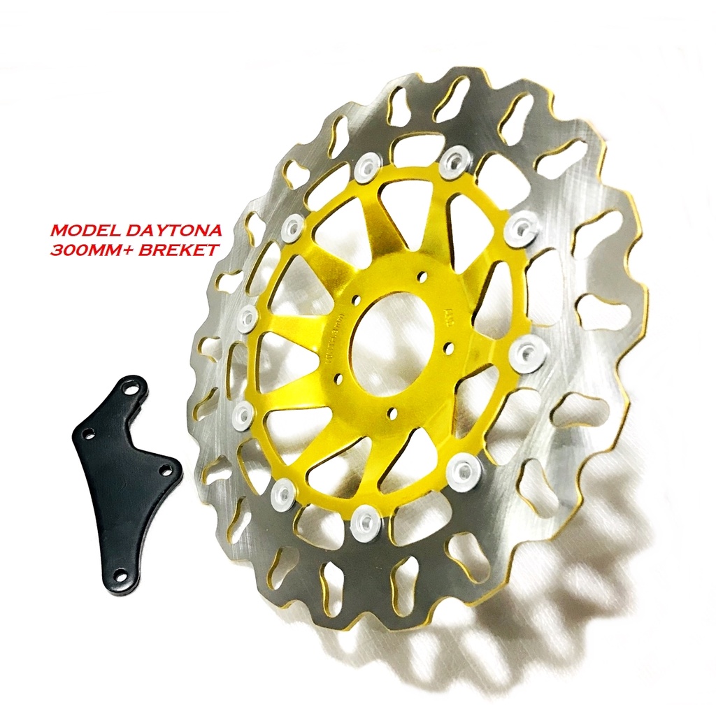 PIRINGAN BESAR SUPRA X/fit lama/grand/gl pro legenda DLL CAKRAM DEPAN 300mm plus breket set cakram