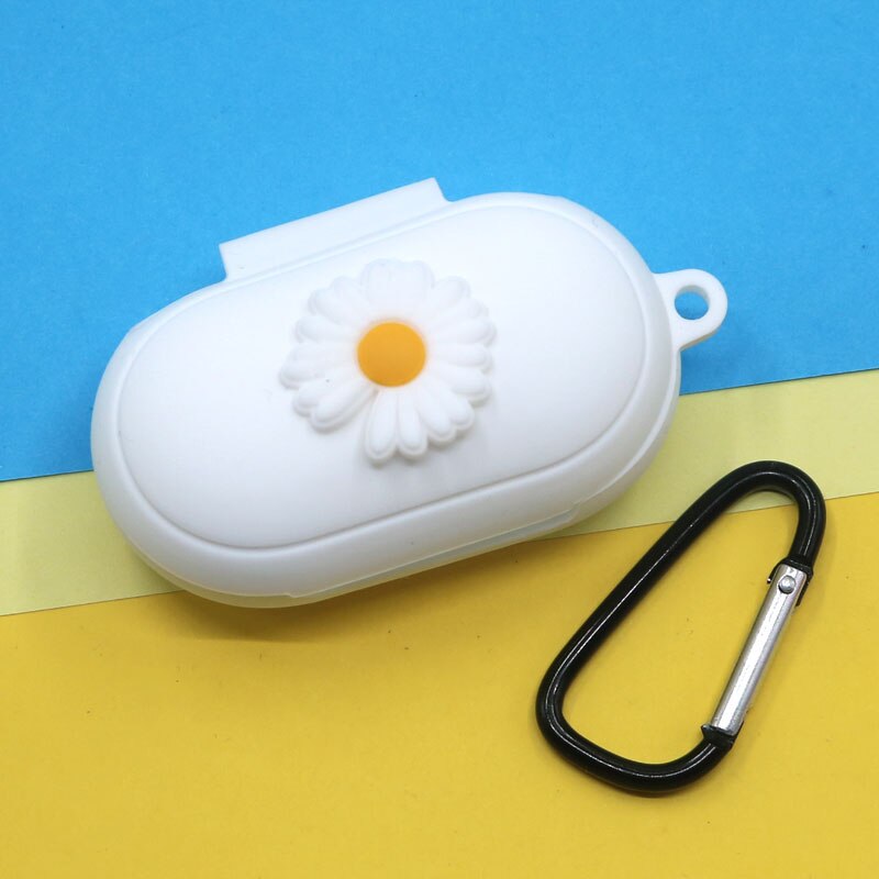 Casing Silikon Motif Bunga Lucu Untuk Samsung Galaxy Buds Plus