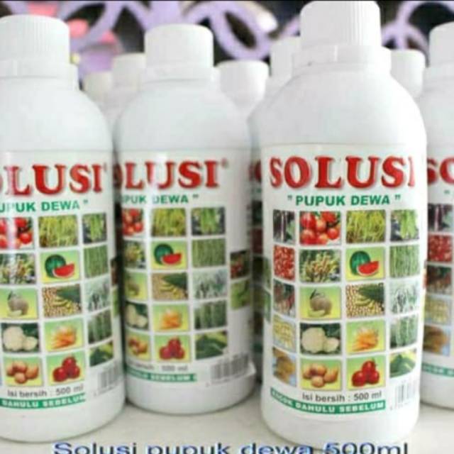 Pupuk cair organik SOLUSI (pupuk dewa) 500ml