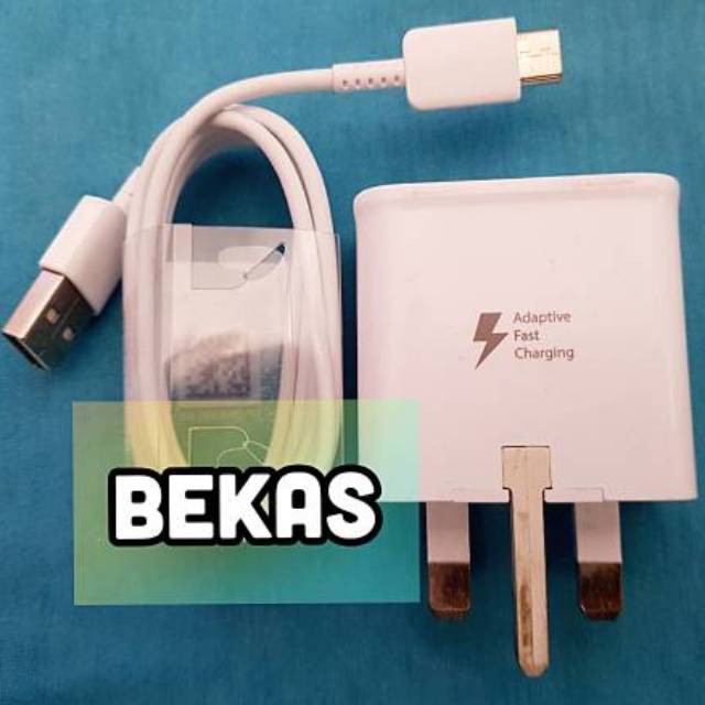 Charger Samsung A5 A7 A8 S8 C9 Fast Charging Tipe C Original Bawaan Hp. 100% Ori