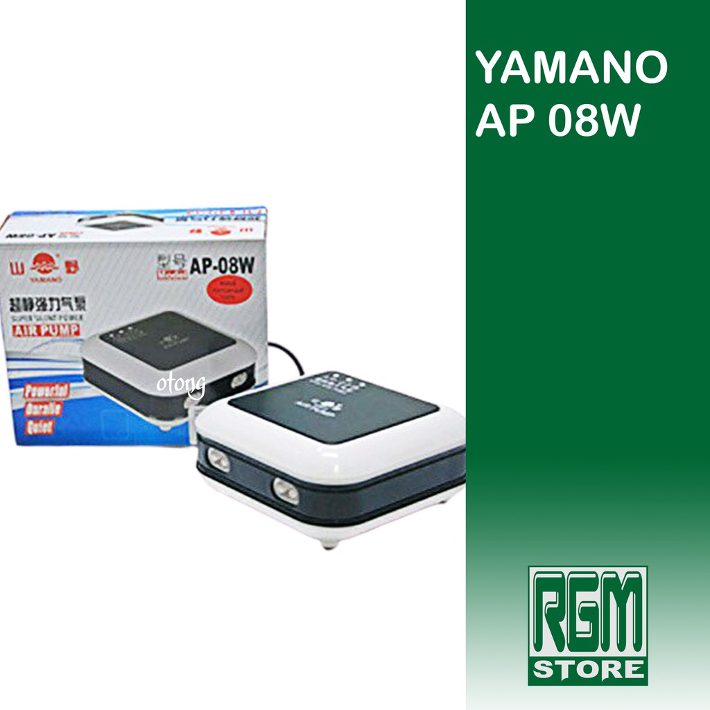 PAKET Yamano AP08W AP 08 W aerator mesin gelembung udara aquarium aquascape