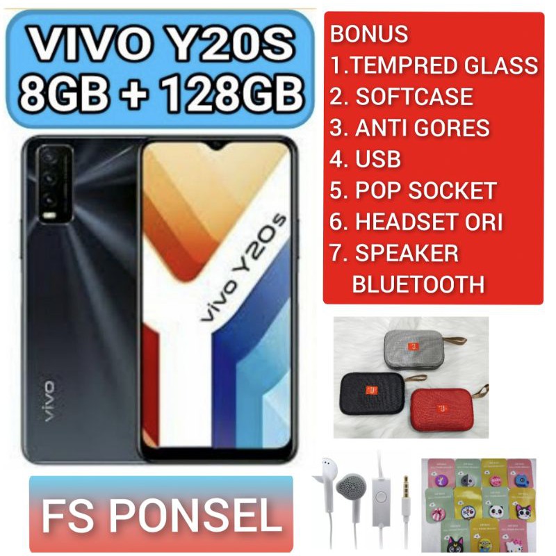 Promo Cuci Gudang Hp  HP VIVO Y20s, Y20SG GARANSI RESMI  Hp Murah