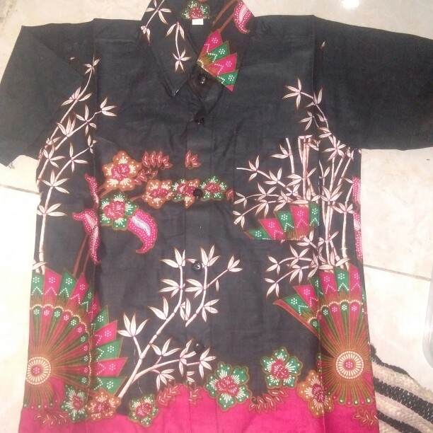 Couple Gamis Keluarga Batik Famili Sarimbit Ibu Ayah Dan Anak, Couple Batik Murah Seragam