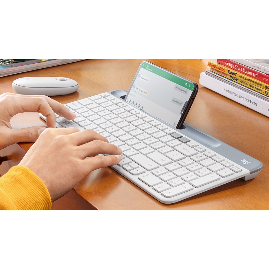 Logitech K580 Slim Multi Device Wireless Bluetooth Keyboard K 580