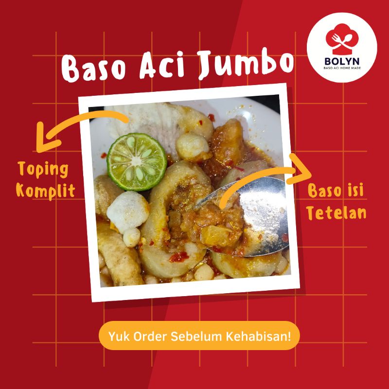 

Baso Aci Jumbo (isi tetelan)