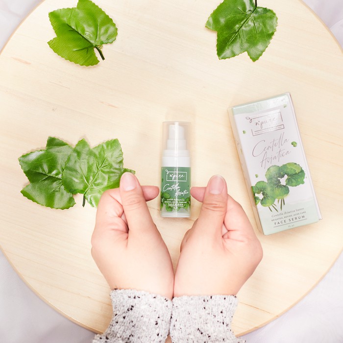 PAKET WAJAH NPURE Centella Asiatica CICA SERIES ACNE JERAWAT SABUN SILKY SERUM TONER FACIAL WASH