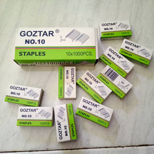 

Isi Staples / stapler kecil murah no. 10