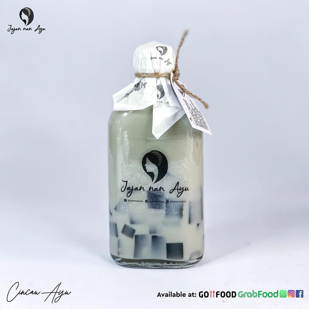 

Cincau Ayu 250ml (Botol Kaca dan tas Spunbound REUSABLE)