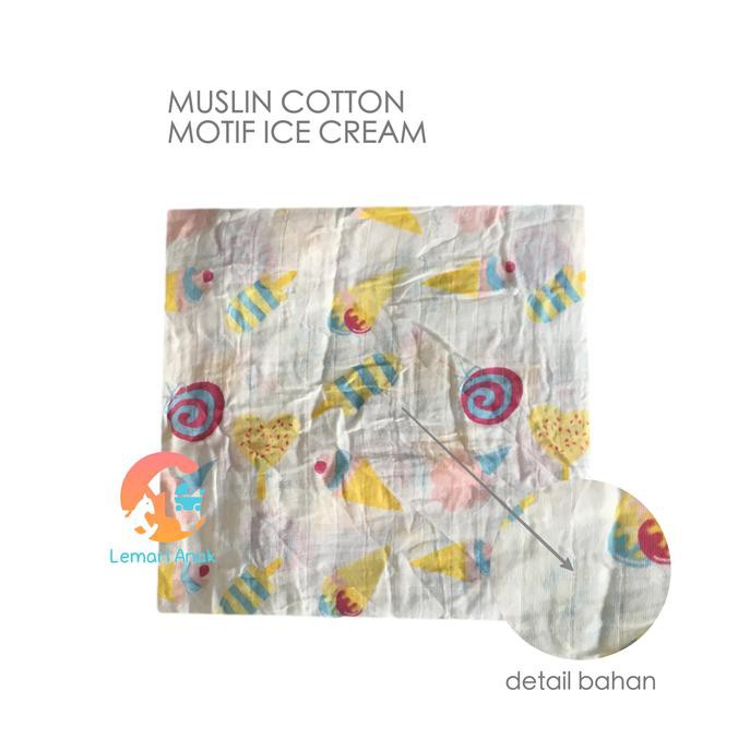 Muslin Cotton Organic - Muslin Blanket - Bedong Muslin