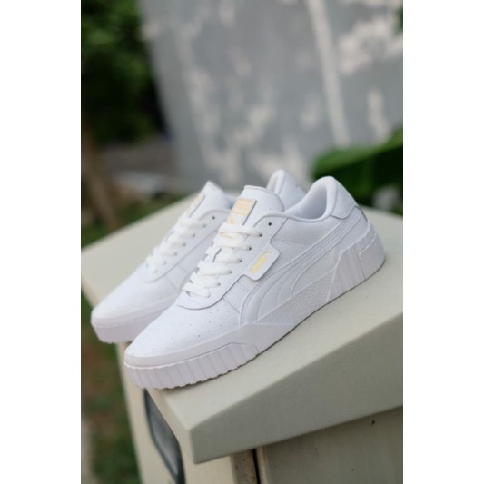 Puma CALI VARSITY Full White Gold