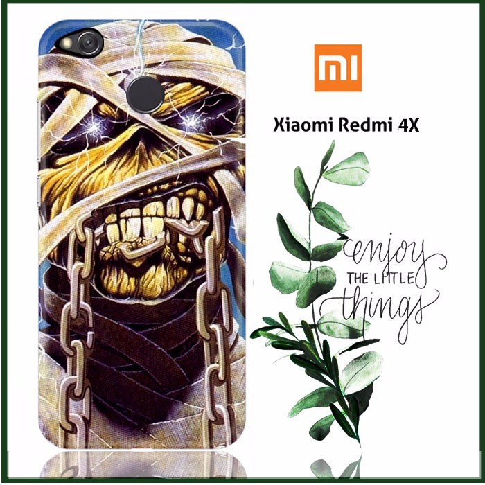 Iron Maiden Zombie F0188 Xiaomi Redmi 4X Full Print 3D Case