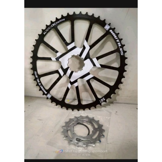 CHAINRING SPROCKET NAUTILUS 50T