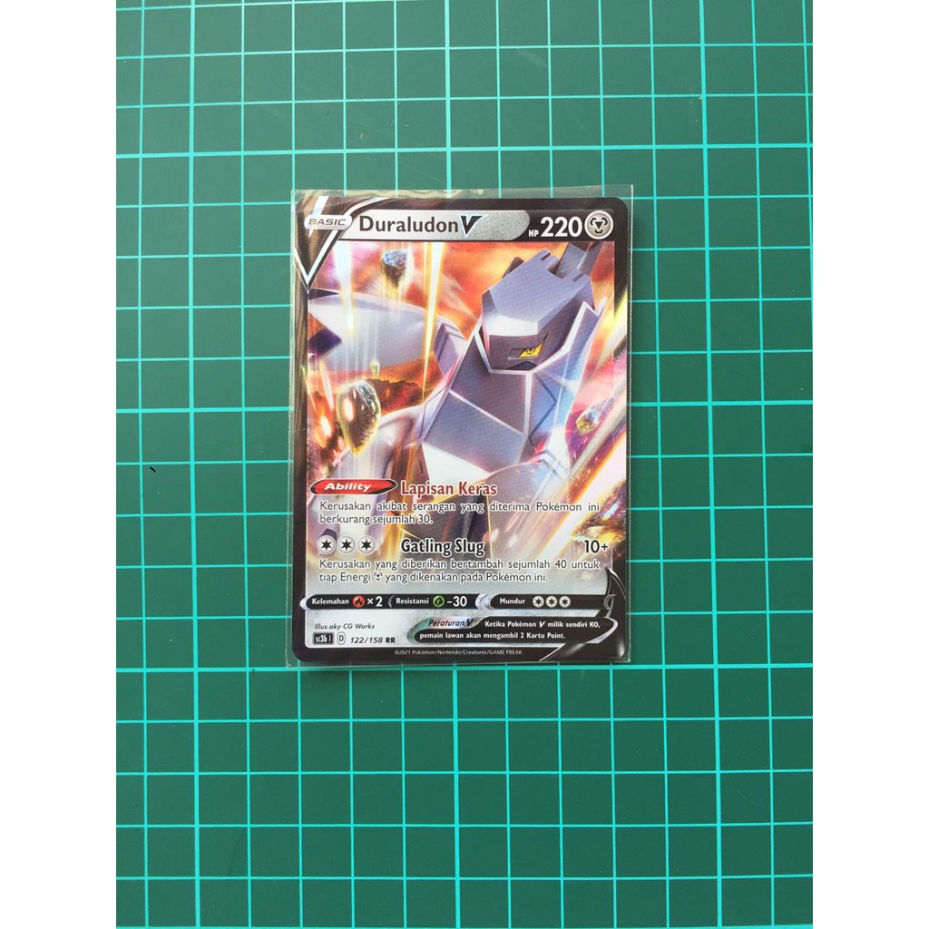 Duraludon V RR Kartu Pokemon TCG Indonesia