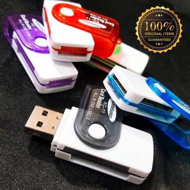 1PCS Card reader 1 slot micro sd usb 2.0 cardrider samsung multy 4in1 cardreader enov