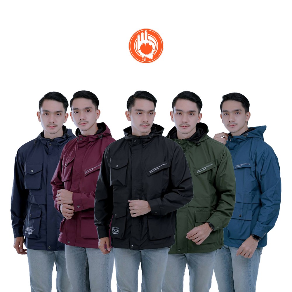 Jaket Parka Taslan The Bojiel kaos pria