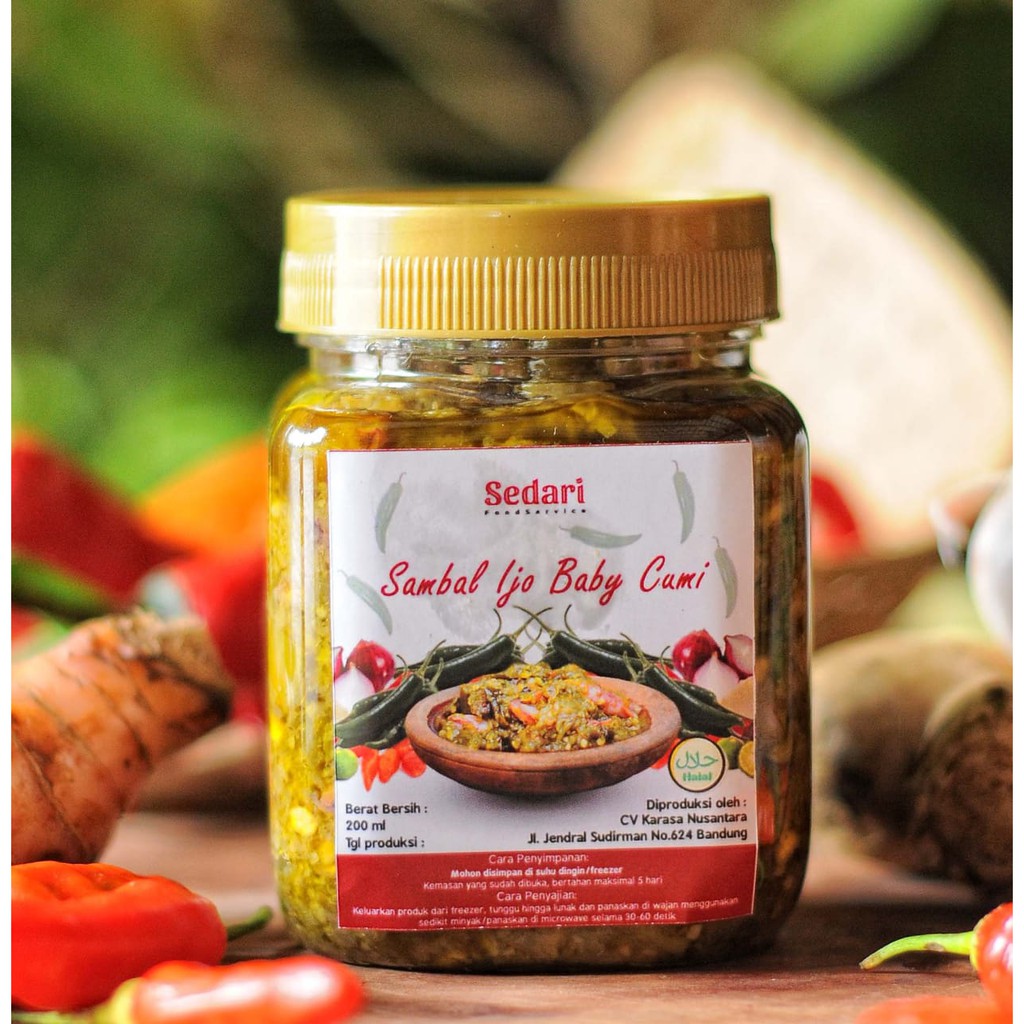 

Sambal Ijo Baby Cumi