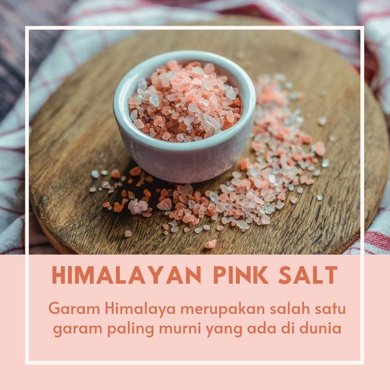 Garam Himalaya 500gr Himalayan Light Pink Salt Halus 500 gram