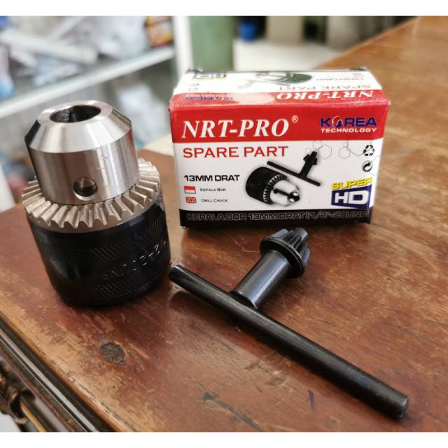 Kepala Bor NRT PRO 13mm / 13 mm Drat NRT-PRO