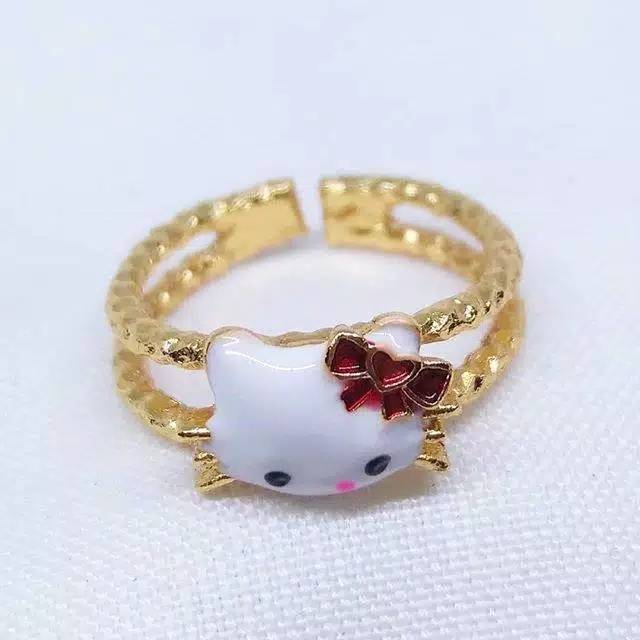 Cincin anak hello kitty cat