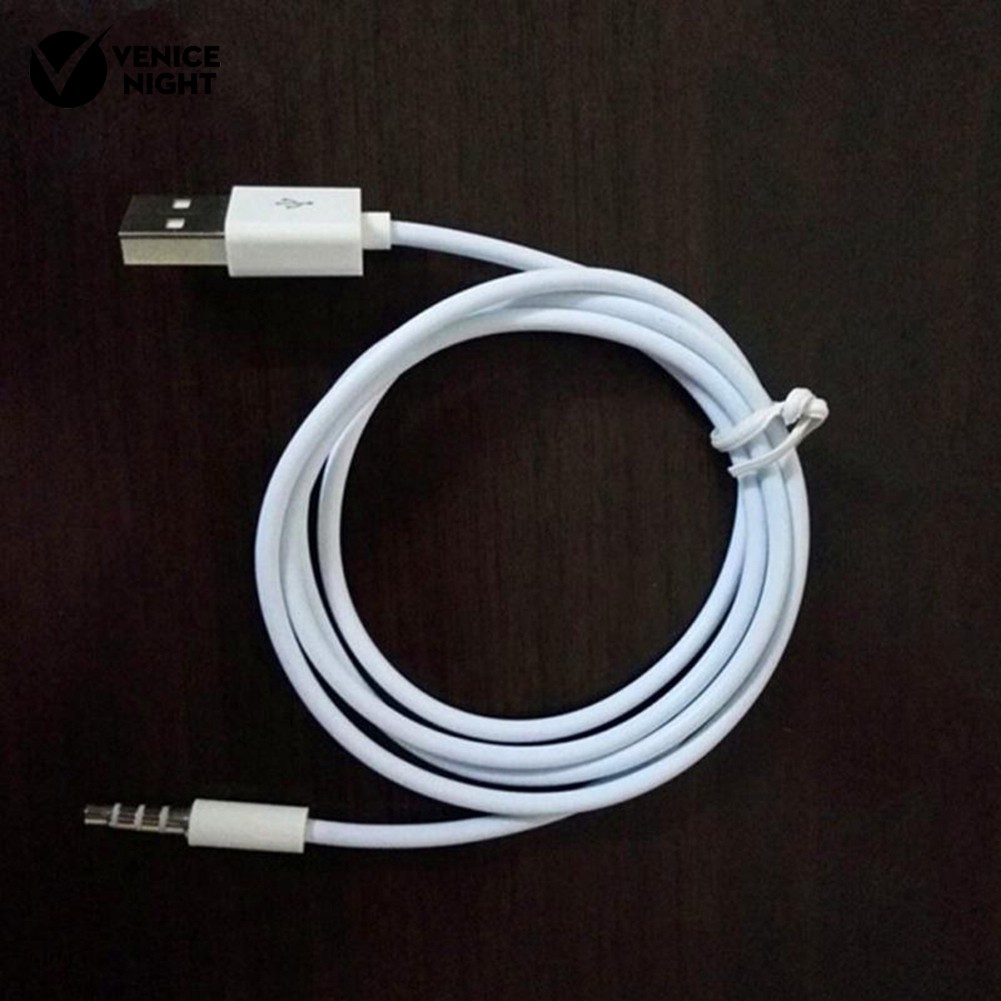 Kabel Audio Portabel 3.5mm USB 2 Aux untuk Mobil vc591