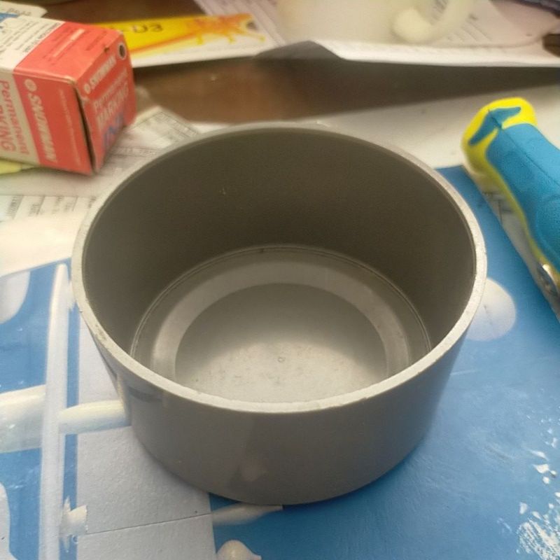 Dop pipa. tutup polos pipa PVC 4 inch. 5 inch. 6 inch