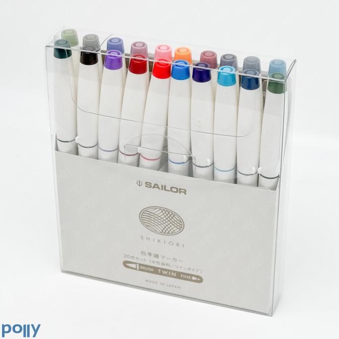

[[COD]] SAILOR Shikiori Brush Pen Marker (Set of 20) TERBATAS Kode 1368