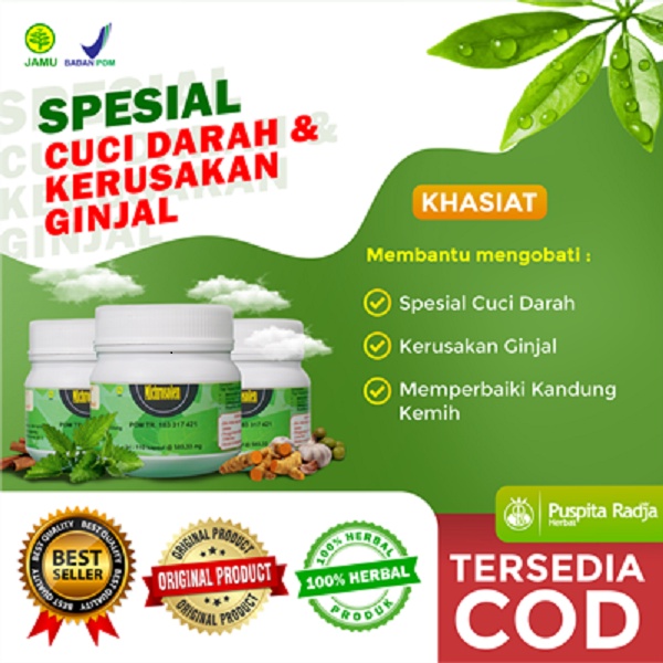 Michrosolen Obat Ginjal & Cuci Darah  Puspita Radja Herbal