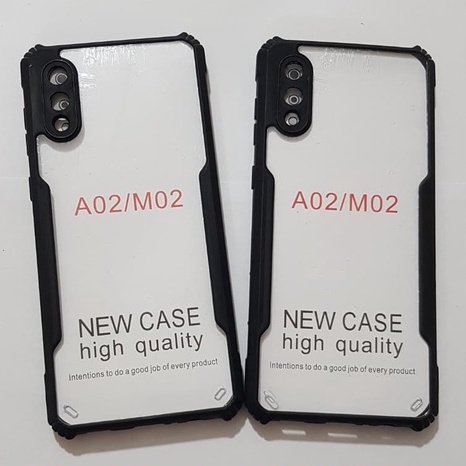 CASE FUSION ARMOR SHOCKPROOF SAMSUNG GALAXY A02 M02 SOFTCASE - FA