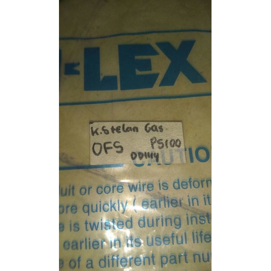 kabel setelan gas ps100