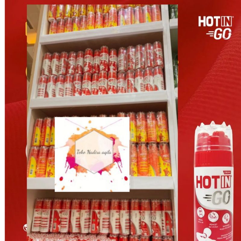 Hotin Go 100 gr  || Hotin Go Roll On 4 in 1 || mangatasi nyeri sendi dan keram