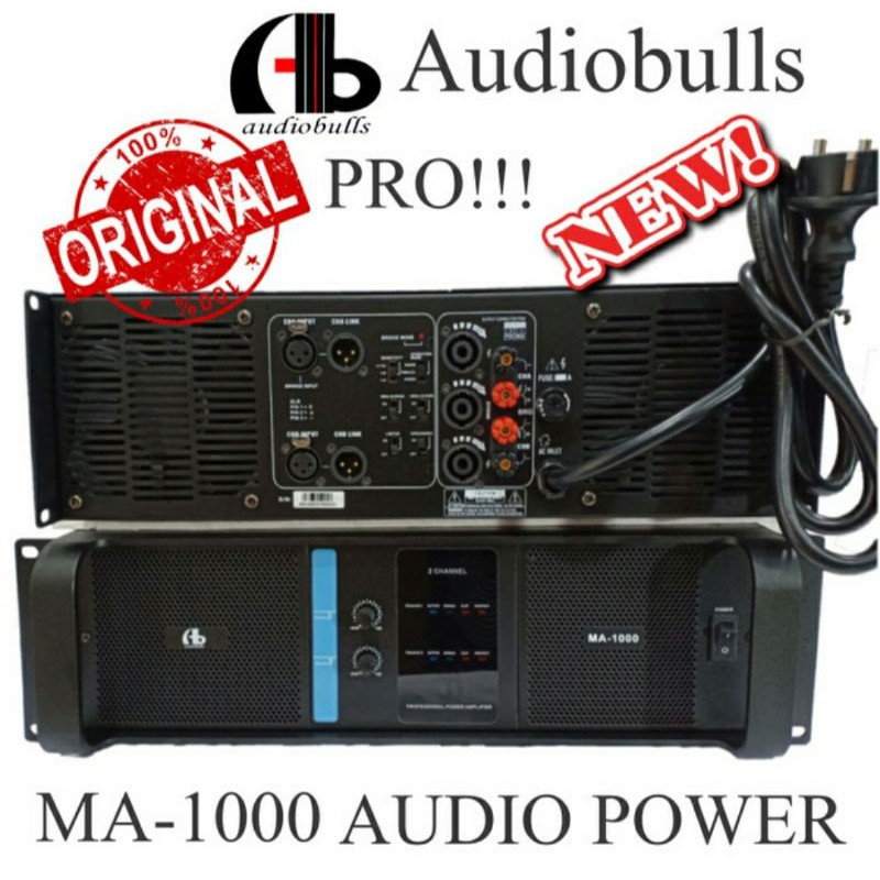 Power AB Audiobulls MA-1000 Power AB Audiobulls Premium Original