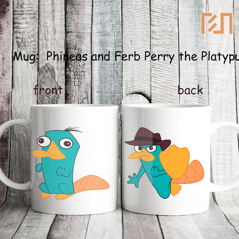 Mug Phineas and Ferb Perry the Platypus Icon