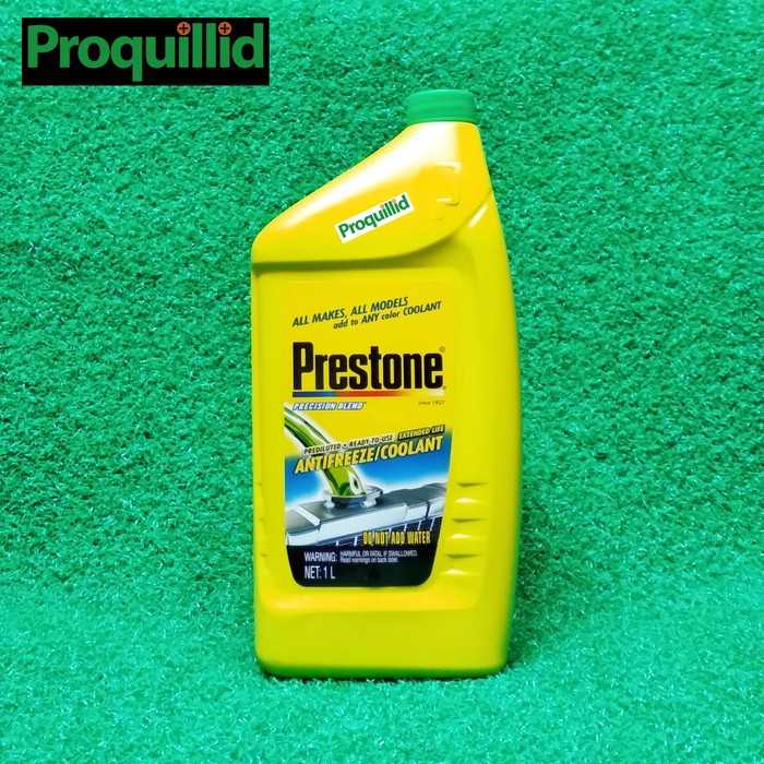 PRESTONE AIR COOLANT ANTIFREEZZE RADIATOR GREEN PRESTONE COOLANT MOBIL