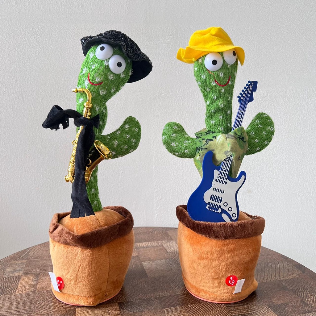 Boneka Kaktus Goyang - Boneka Kaktus bisa Goyang dan Bicara