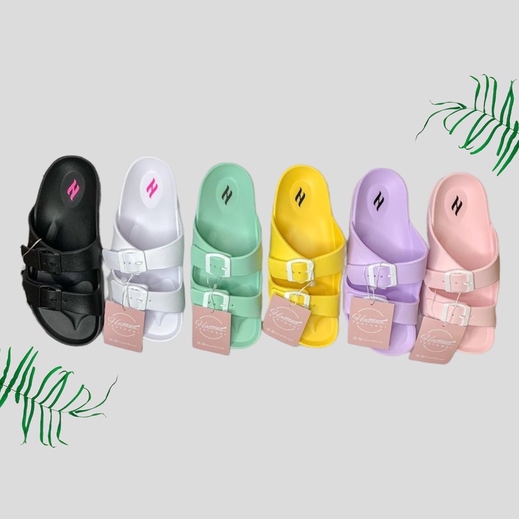 Sandal Wanita Selop Sandal Hazana Tali Cewek Sandal Tali Sendal Wanita Import Sandal Hazana Strap Cewek Hazana Slide Wanita Hazana Slop Sandal Wanita Terbaru