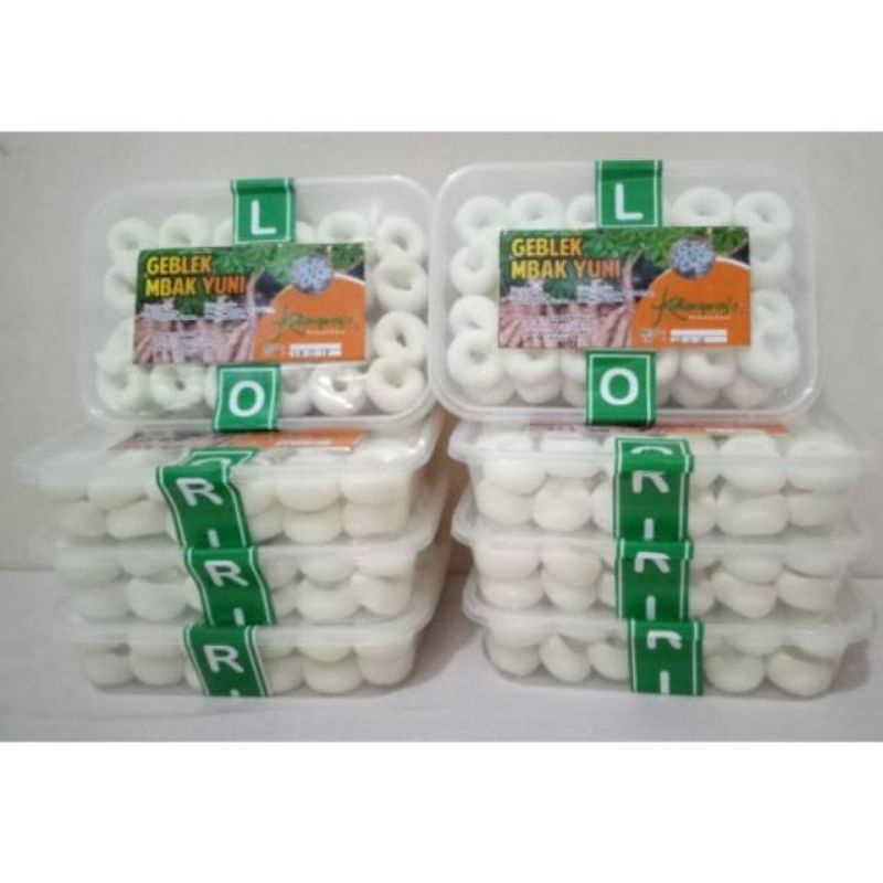 

Geblek mentah/geblek pati/ kemasan box 500 gr