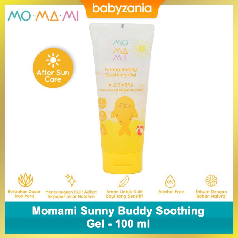 Momami Sunny Buddy Soothing Gel (Kids &amp; Baby After Sun Care) - 100 ml