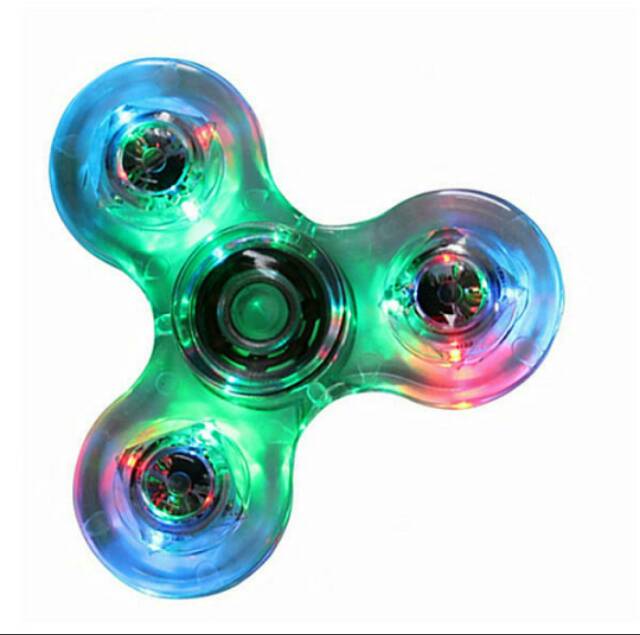 Spinner led transparan spinner transparan