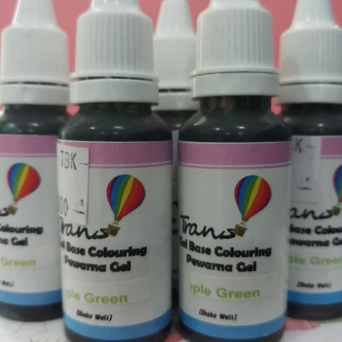 

31.87-Kue- Pewarna Makanan Gel Base - Trans (Apple Green) -Terlengkap-Termurah-Dijamin.