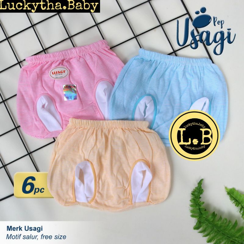 3pc_ celana pop bayi Usagi  100%cotton nyaman di pakai