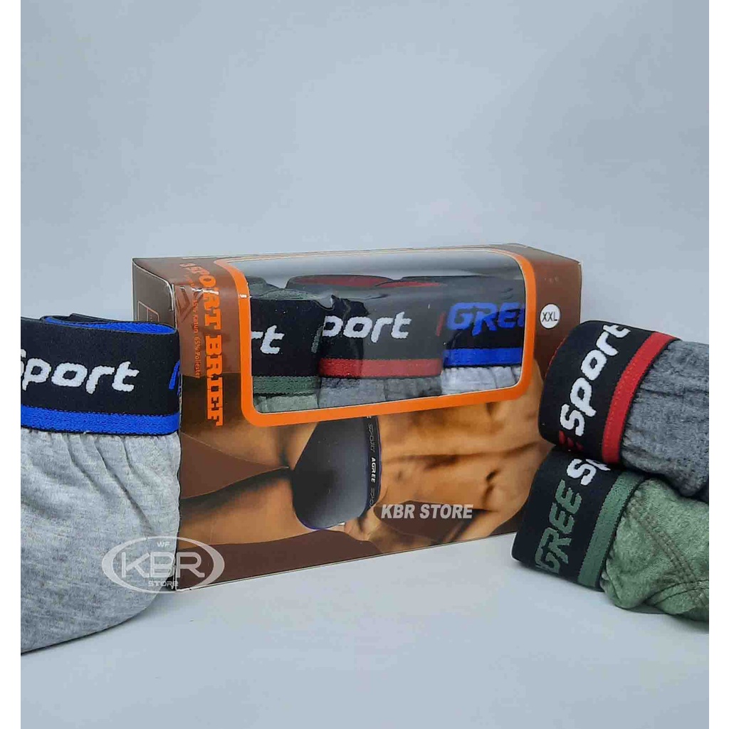 WF STORE AGREE SPORT CELANA DALAM ISI 3 PCS